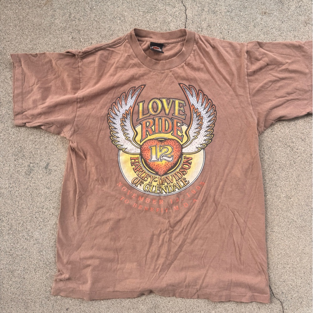 Vintage Harley-Davidson ‘Love Ride’ T-Shirt